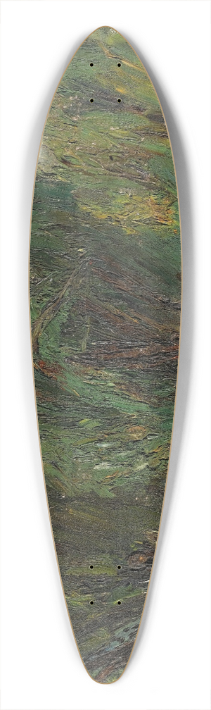 Aleksandr Drevin - Willows. Altai 39.3 inch art pintail longboard deck