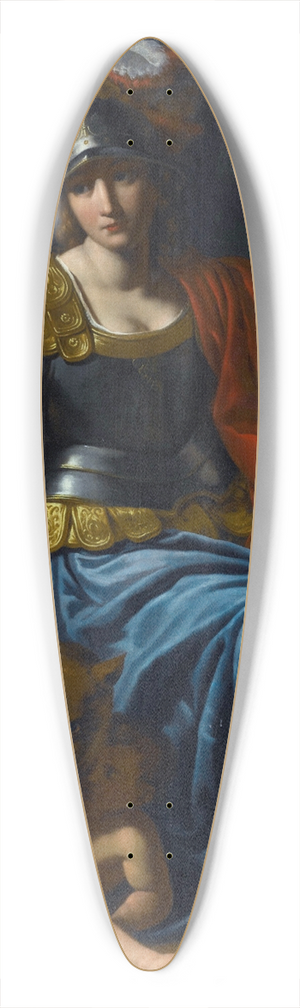 Alessandro Turchi - Bellona With Romulus And Remus 39.3 inch art pintail longboard deck