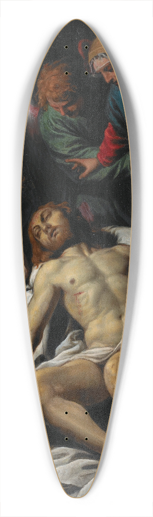 Alessandro Turchi - The Lamentation 39.3 inch art pintail longboard deck