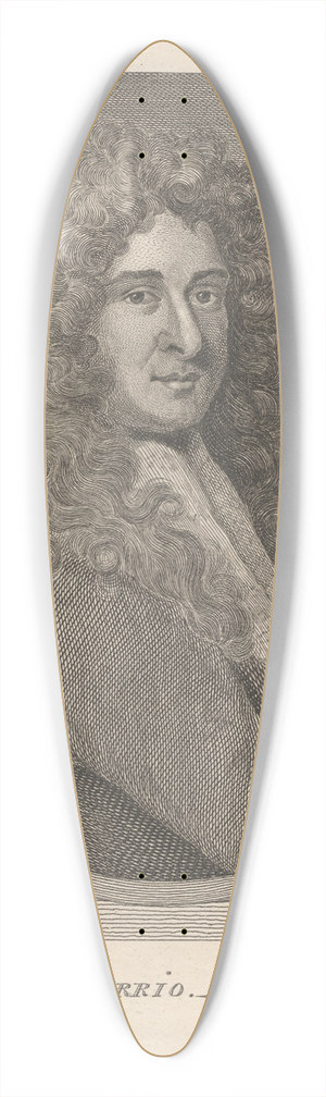 Alexander Bannerman - Verrio 39.3 inch art pintail longboard deck