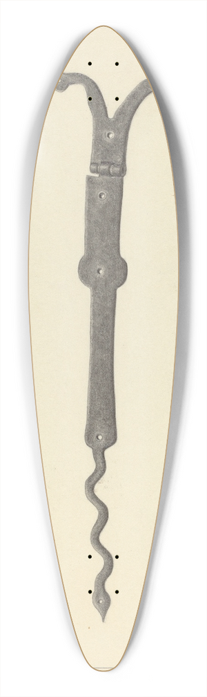 Alexander Berth - Hinge 39.3 inch art pintail longboard deck