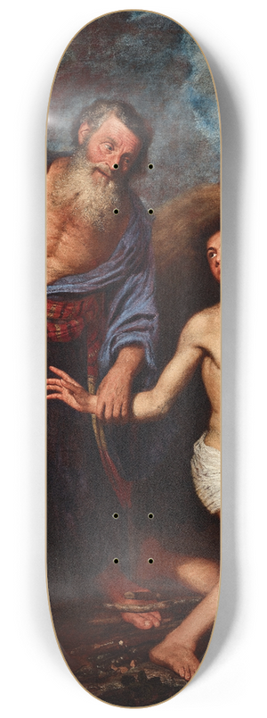 Jan Lievens - The Sacrifice of Isaac 8.25 inch art skate deck