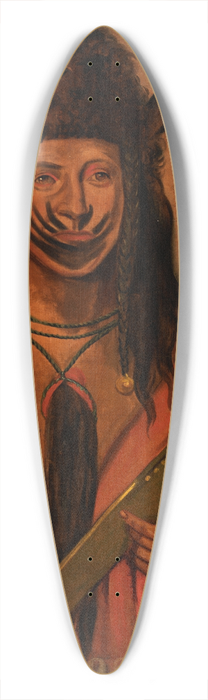 Alexander Davis Cooper - Kish-ke-kosh 39.3 inch art pintail longboard deck