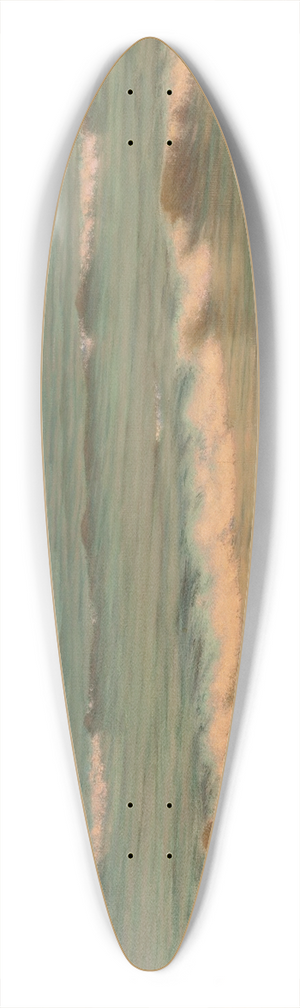 Alexander Harrison - Twilight Surf 39.3 inch art pintail longboard deck