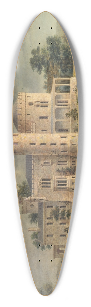 Alexander Jackson Davis - Ericstan, for John J. Herrick, Tarrytown, New York (perspective) 39.3 inch art pintail longboard deck
