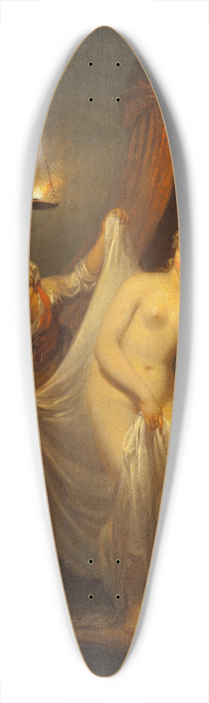 Alexander Laurus - After the Bath 39.3 inch art pintail longboard deck
