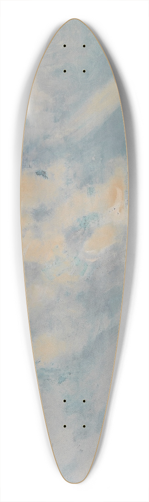 Alexander Marcette - Rainfall and Sunshine 39.3 inch art pintail longboard deck