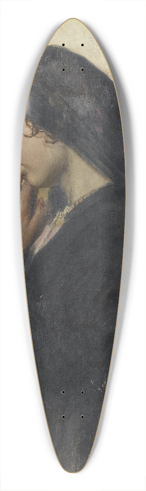 Alexander Mark Rossi - Reflection 39.3 inch art pintail longboard deck
