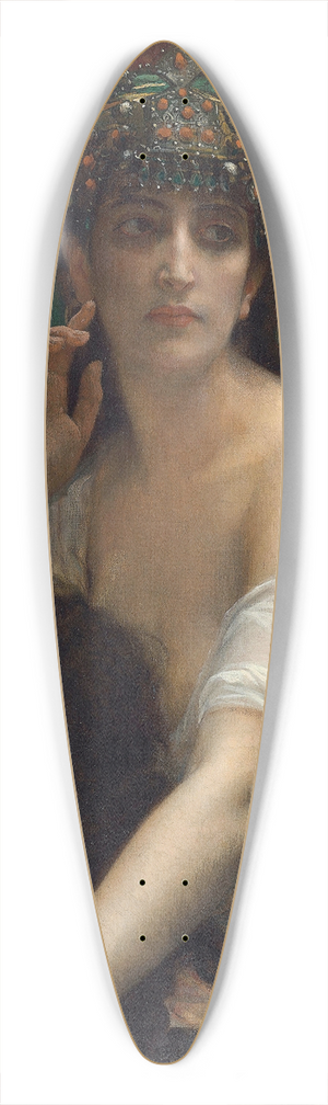 Alexandre Cabanel - Samson And Delilah 39.3 inch art pintail longboard deck