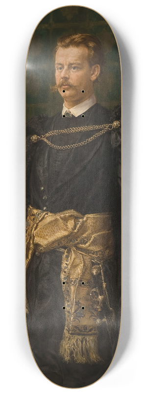 Jan Matejko - Portrait of Artur Potocki 8.25 inch art skate deck