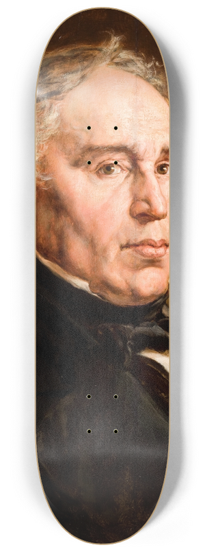 Jan Matejko - Portrait of Franciszek Matejko, Artists Father. 8.25 inch art skate deck