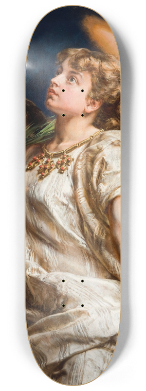 Jan Matejko - Song  study for the painting of Joan of Arc 8.25 inch art skate deck