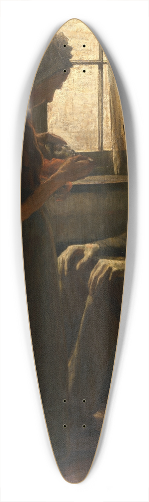 Alexandre Struys - The Breadwinner 39.3 inch art pintail longboard deck