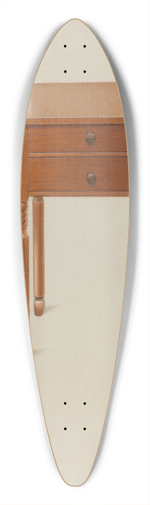 Alfred H. Smith - Shaker Table 39.3 inch art pintail longboard deck