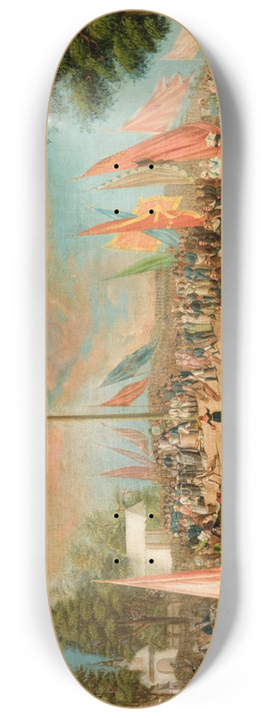 Jan Nepomucen Bizaski - Raising of the Kociuszko Mound 8.25 inch art skate deck