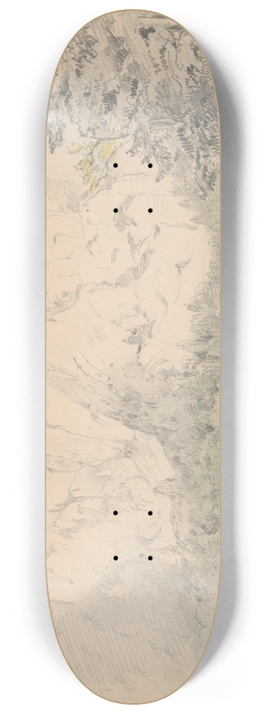 Jan Nowopack - Lake Laudach II. 8.25 inch art skate deck