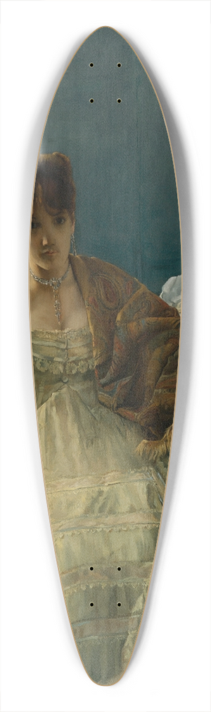 Alfred Stevens - Lovelorn 39.3 inch art pintail longboard deck