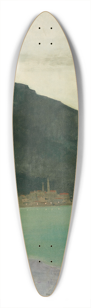 Alfred Stevens - Menton, presque la nuit, 2 impression 39.3 inch art pintail longboard deck