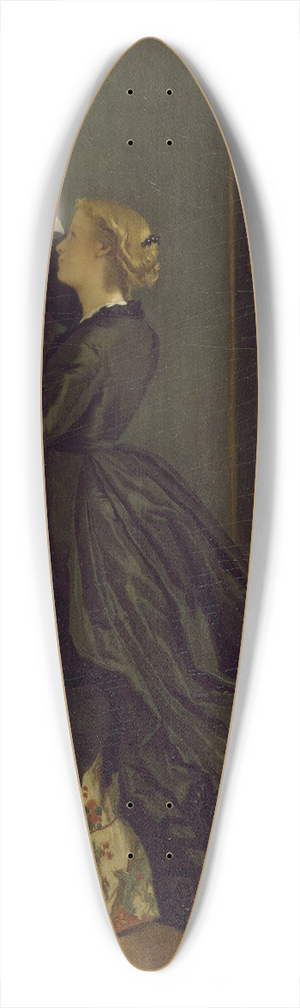 Alfred Stevens - Palm Sunday 39.3 inch art pintail longboard deck