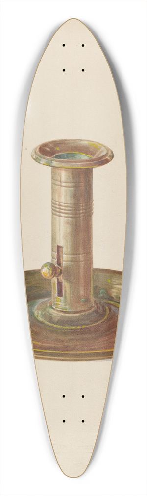 Alfred Walbeck - Candlestick 39.3 inch art pintail longboard deck