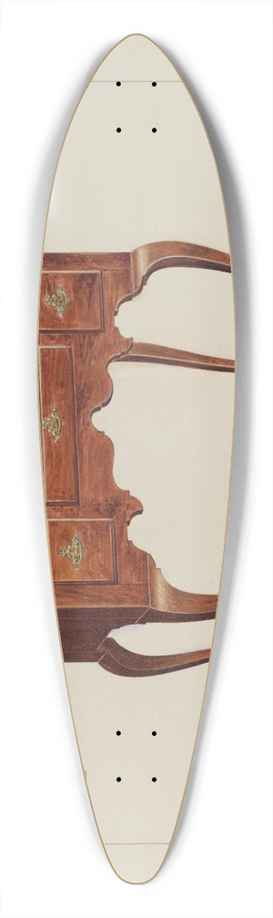 Alfred Walbeck - Lowboy 39.3 inch art pintail longboard deck