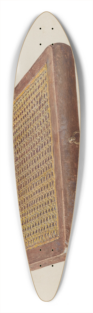 Alfred Walbeck - Portable Seat 39.3 inch art pintail longboard deck