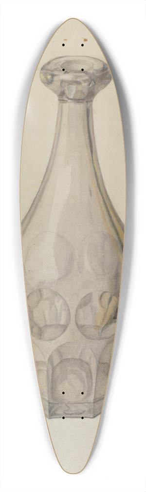 Alice Braun - Decanter (Ashberton Pattern) 39.3 inch art pintail longboard deck