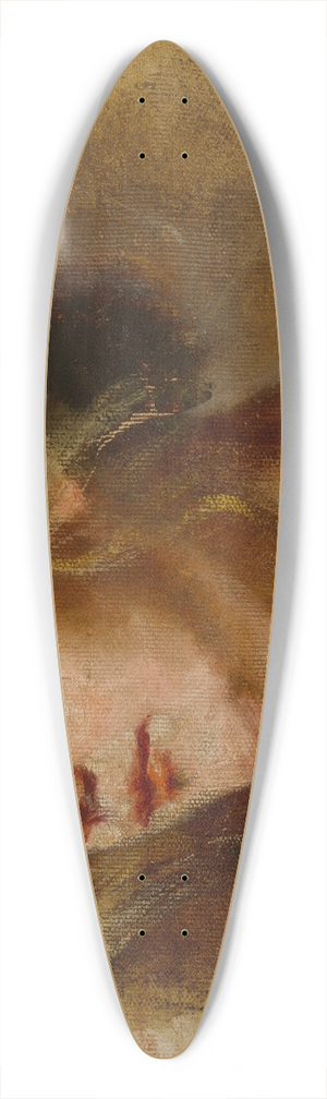 Alice Pike Barney - Blonde Studio Model 39.3 inch art pintail longboard deck