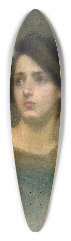 Alice Pike Barney - Monique 39.3 inch art pintail longboard deck