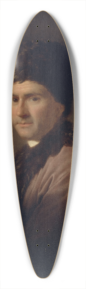 Allan Ramsay - Jean-Jacques Rousseau 39.3 inch art pintail longboard deck