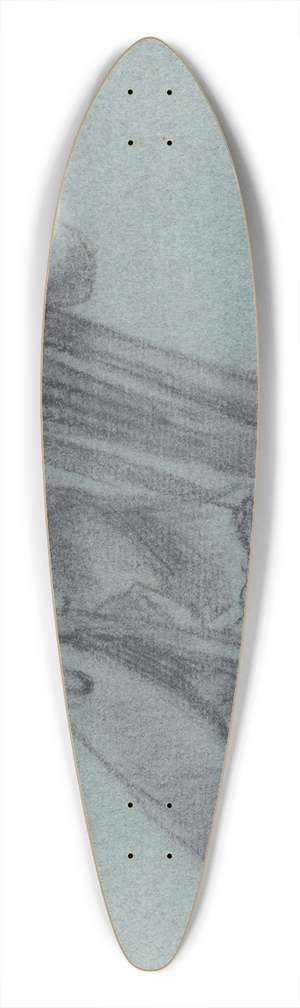 Allan Ramsay - Study of a Hand Holding a Hat 39.3 inch art pintail longboard deck