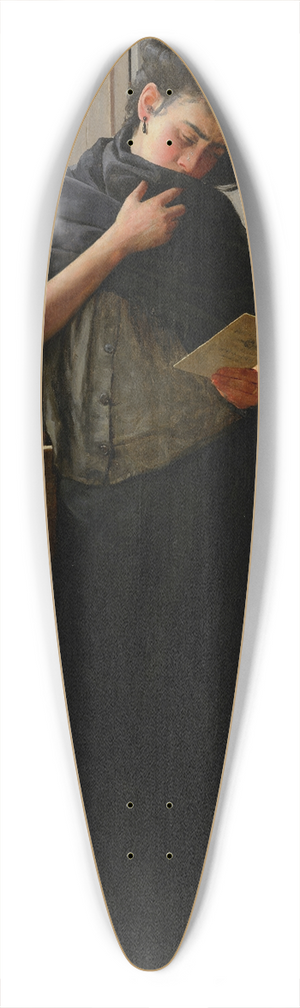 Almeida Jnior - Saudade (Longing) 39.3 inch art pintail longboard deck