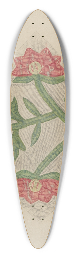 Alois E. Ulrich - Quilt Pattern 39.3 inch art pintail longboard deck