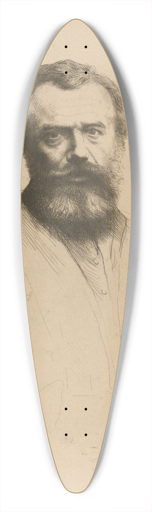 Alphonse Legros - Alphonse Legros 39.3 inch art pintail longboard deck