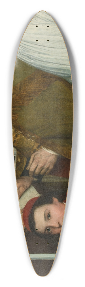 Alphonse Legros - Le lutrin 39.3 inch art pintail longboard deck