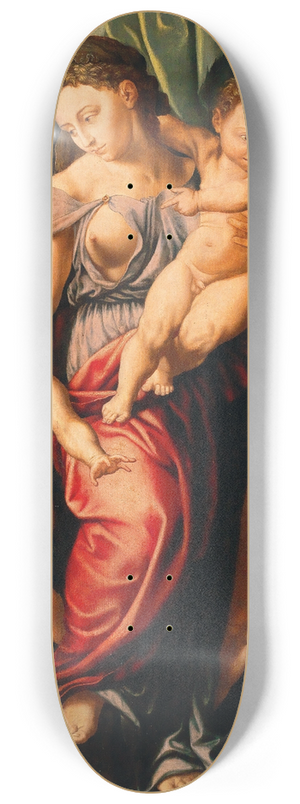 Jan Sanders Van Hemessen - Caritas Romana (After Andrea Del Sarto) 8.25 inch art skate deck