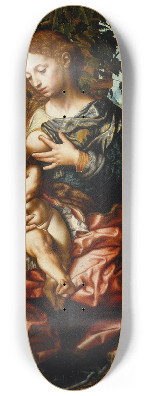 Jan Sanders Van Hemessen - Madonna of Humility 8.25 inch art skate deck Jan Sanders Van Hemessen - Madonna of Humility 8.25 inch art skate deck