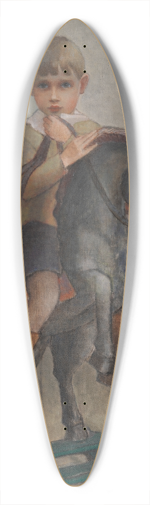 Alvar Cawn - Matti 39.3 inch art pintail longboard deck