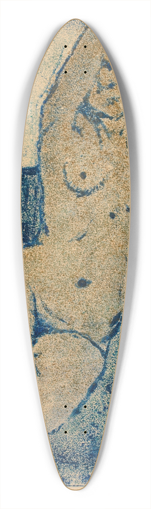 Alvar Cawn - Model 39.3 inch art pintail longboard deck