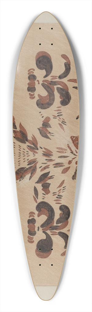 Alvin M. Gully - Free Hand Wall Decoration 39.3 inch art pintail longboard deck