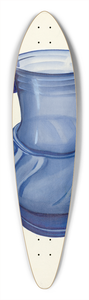 Alvin Shiren - Blown Glass  Pitcher 39.3 inch art pintail longboard deck