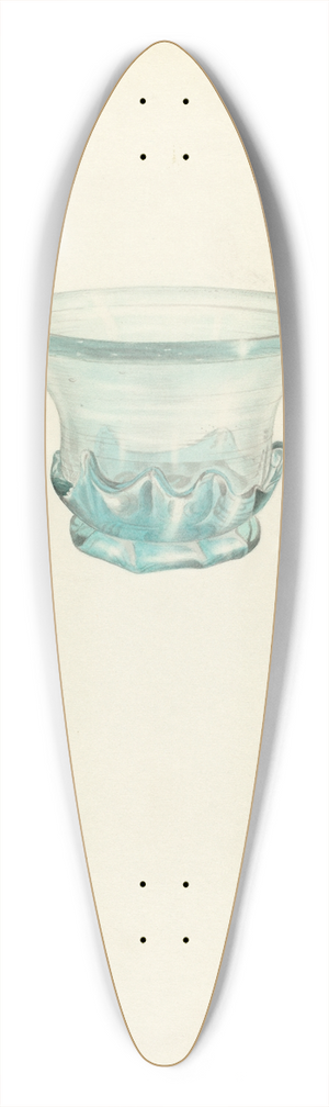 Alvin Shiren - Bowl 39.3 inch art pintail longboard deck