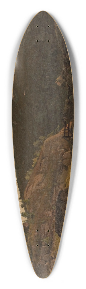 Amaldus Nielsen - Hoven, Mandal 39.3 inch art pintail longboard deck