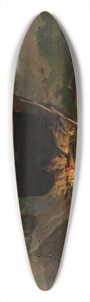 Amaldus Nielsen - Vaskegryte 39.3 inch art pintail longboard deck