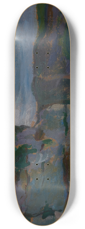 Jan Stanislawski - Krzemionki near Krakow 8.25 inch art skate deck Jan Stanislawski - Krzemionki near Krakow 8.25 inch art skate deck