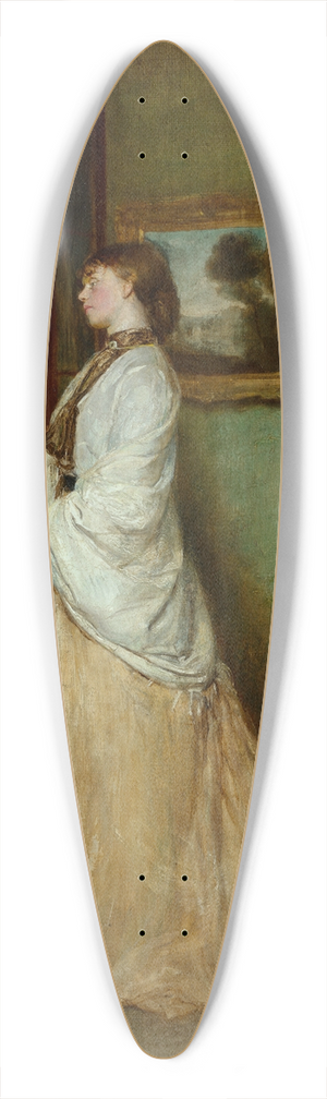 Ambrose McEvoy - The Engraving 39.3 inch art pintail longboard deck