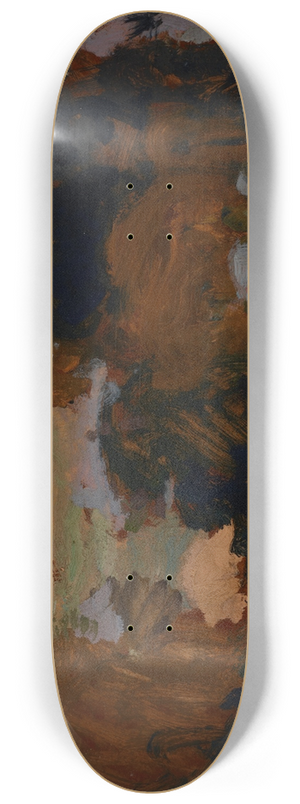 Jan Stanislawski - Moon in the Clouds 8.25 inch art skate deck