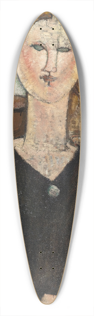 Amedeo Modigliani - Antonia 39.3 inch art pintail longboard deck