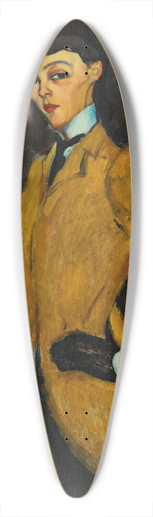 Amedeo Modigliani - Lamazone 39.3 inch art pintail longboard deck