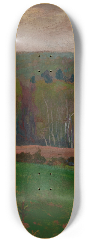 Jan Stanislawski - Spring Landscape 8.25 inch art skate deck